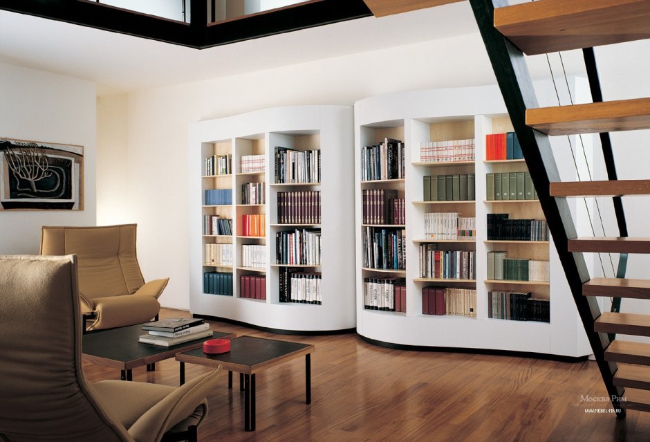 Креативные книжные стеллажи