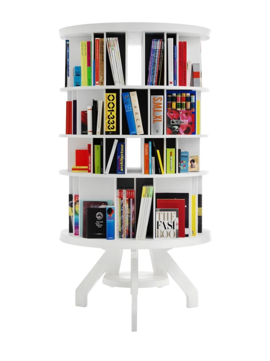 Вращающиеся книжные стеллажи