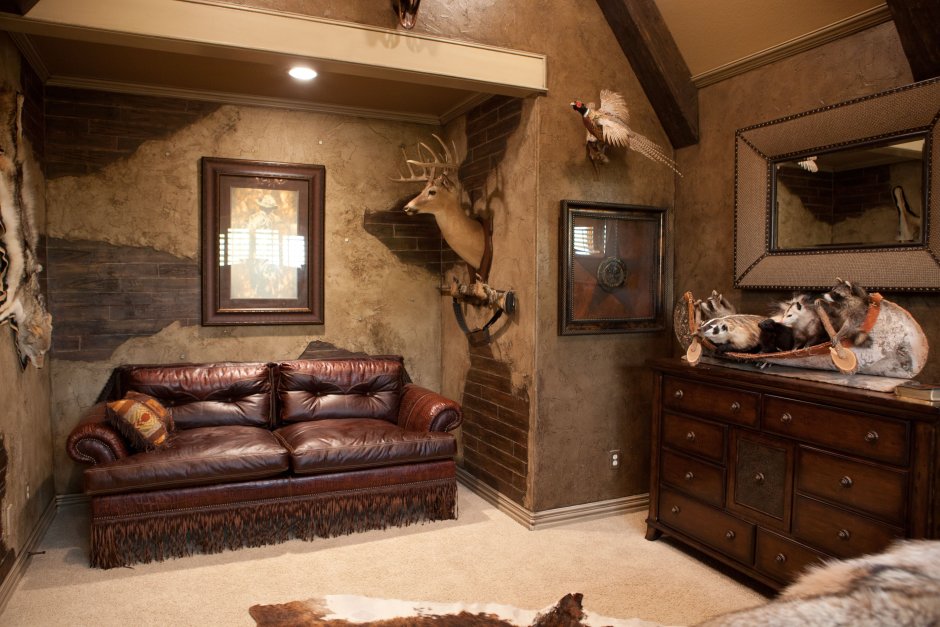 Квартира в охотничьем стиле