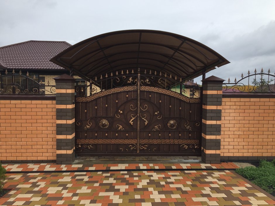 Николица ворота кованые Белгород