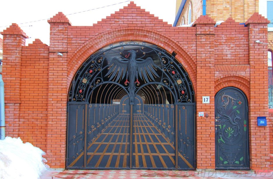 Гостиный двор арочные ворота Кунгур