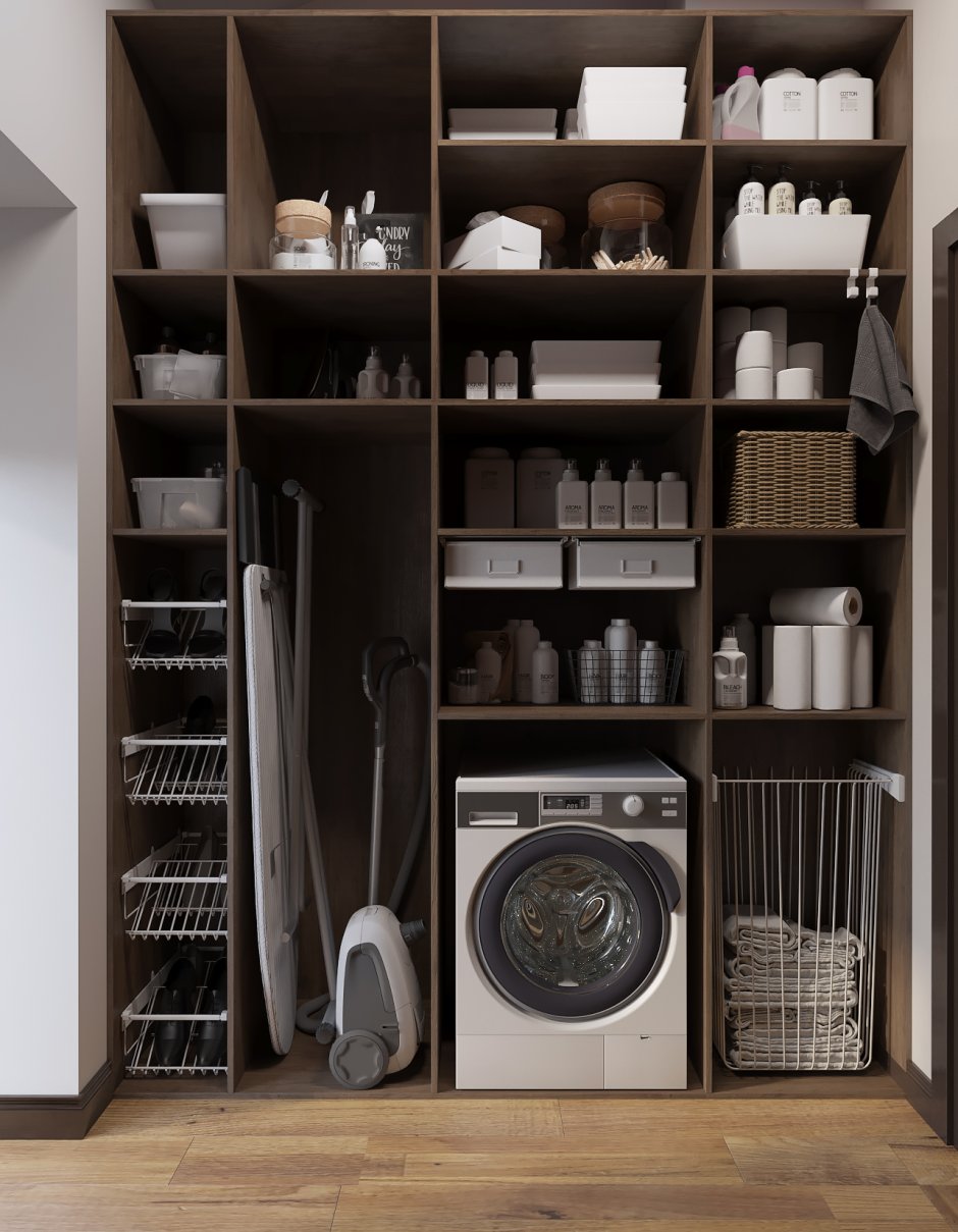 Шкаф в постирочной