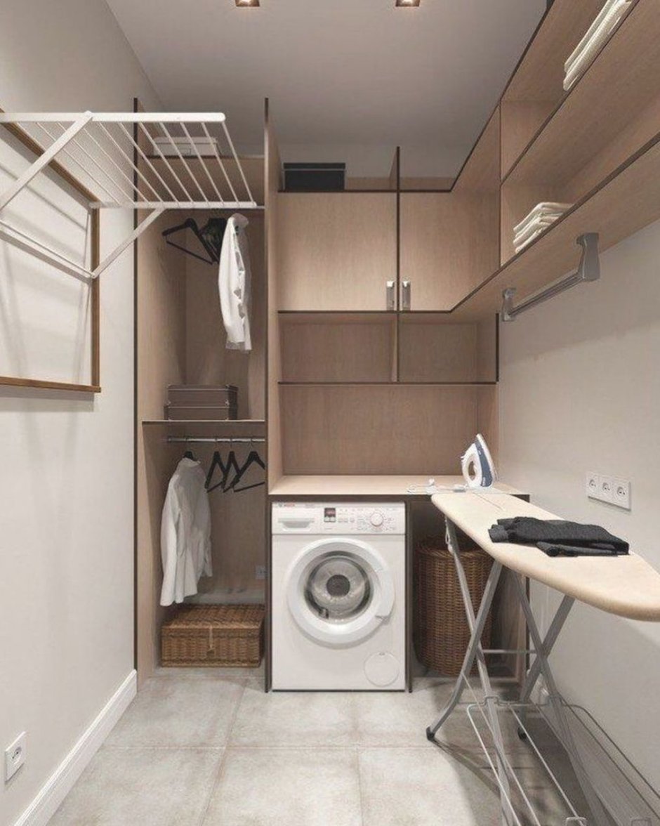 Постирочная с гладильной доской