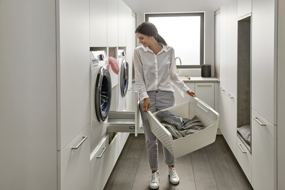 Постирочная с углом