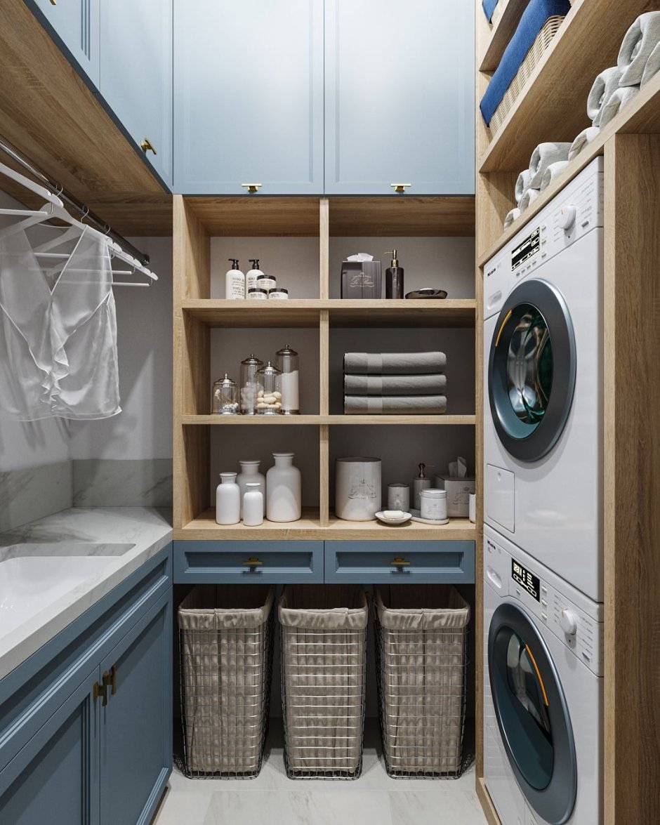 Постирочная зона Минимализм