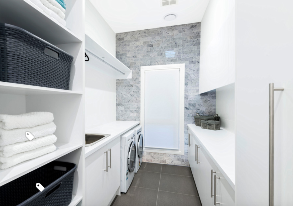 Прачечная в кладовке