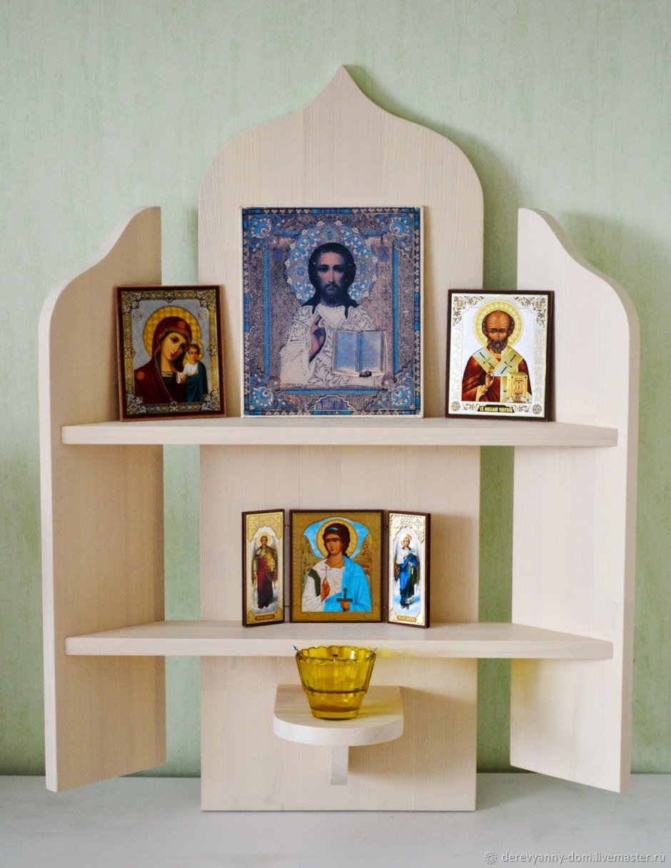 Иконостас домашний угловой