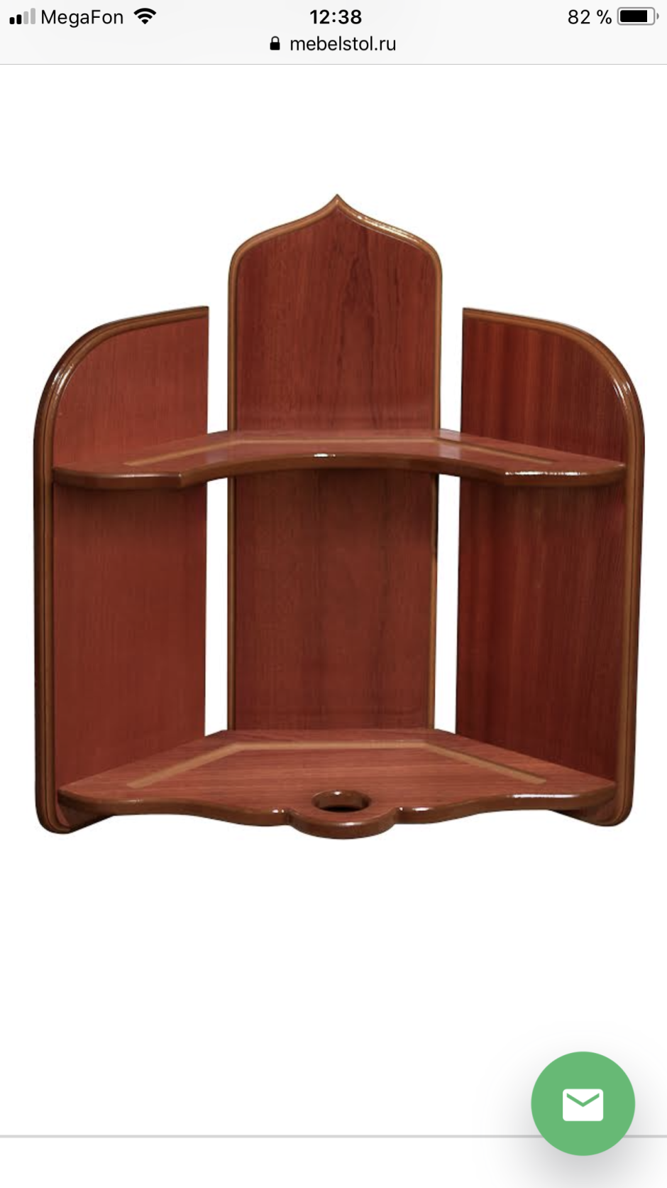 Полка угловая