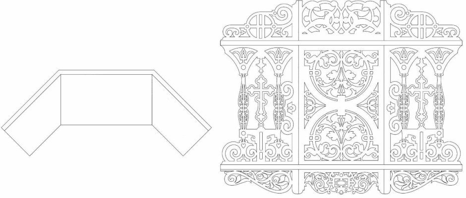 Трафареты для иконостаса