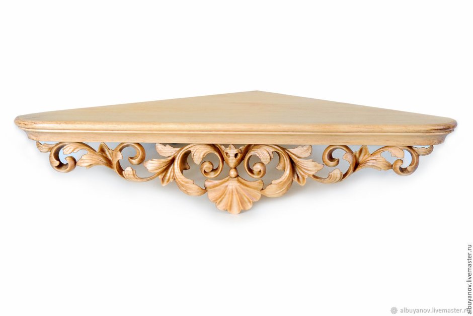 Полка под иконы угловая