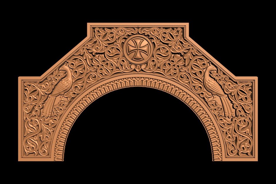 Ставрос резной декор киот