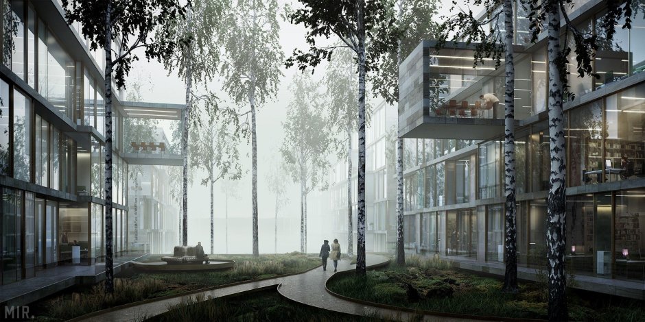 Рендер для архитектурной подачи