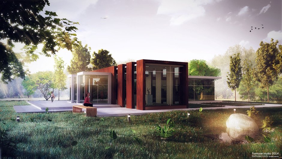 Архитектурная визуализация в Люмион