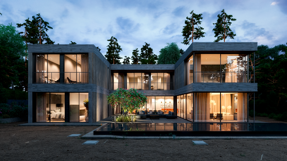 Архитектурная визуализация 3dsmax