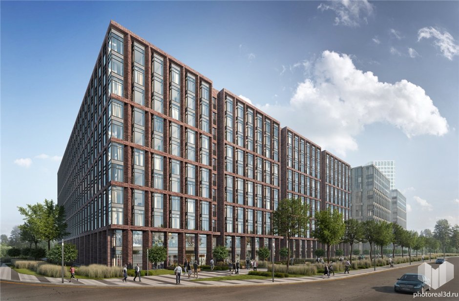 Городская застройка фон