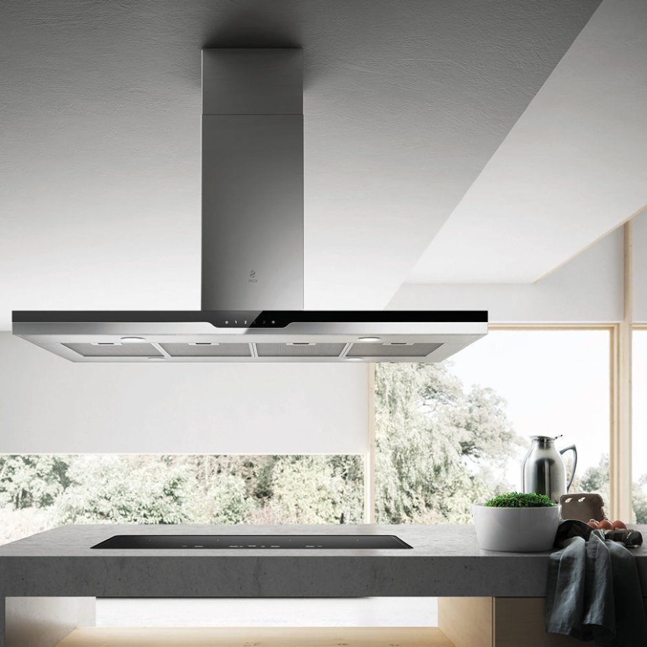 Каминная вытяжка Elica Top sense IXBL/F/120