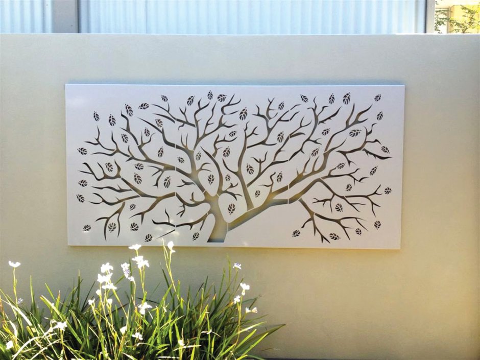 Панно из фанеры в интерьере