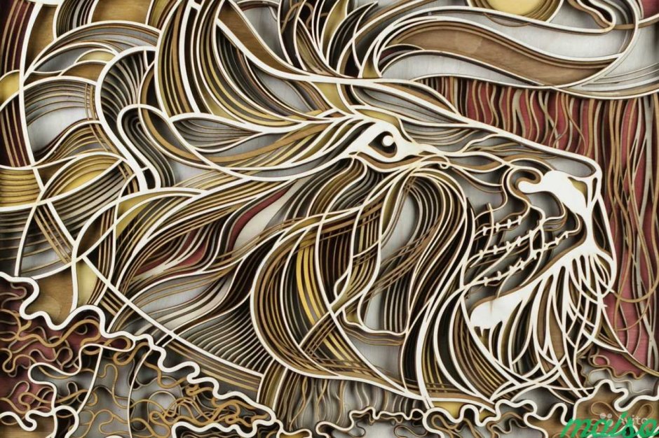 Многослойное панно