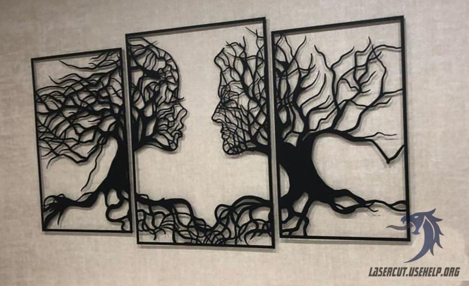 Картина из металла