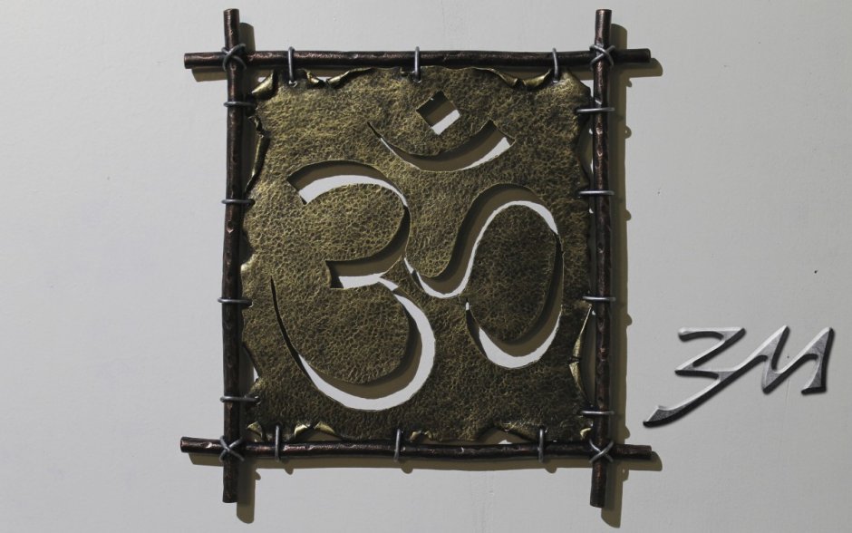 Железное панно