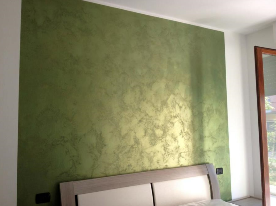 Декоративная штукатурка зеленая