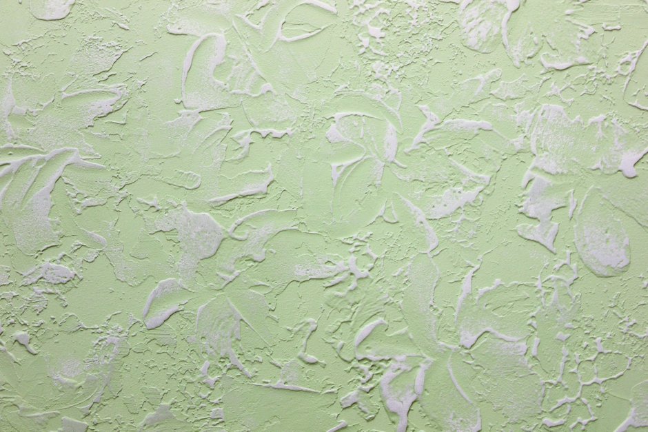 Штукатурка декоративная салатовая