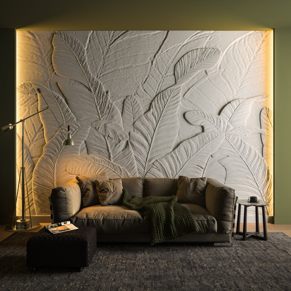 Объемный декор стен