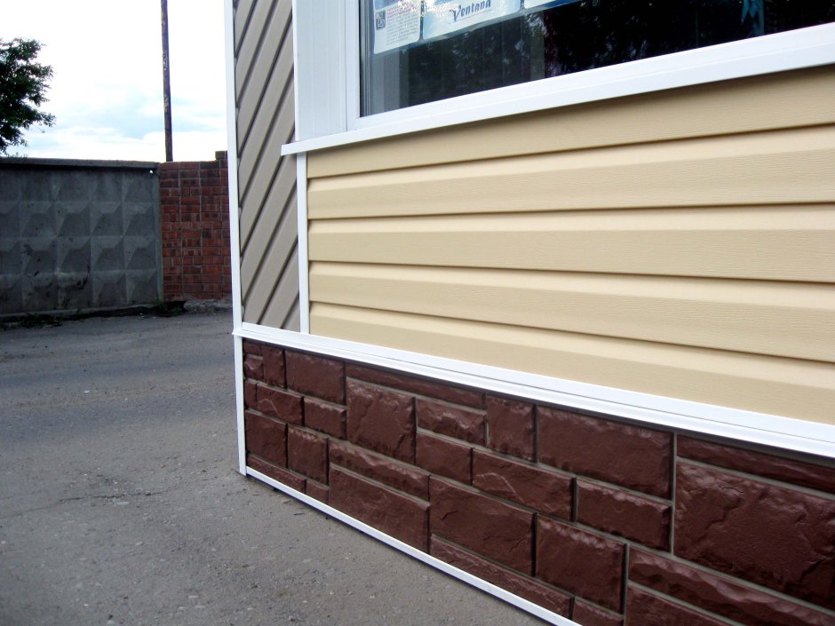 Металлический сайдинг для цоколя