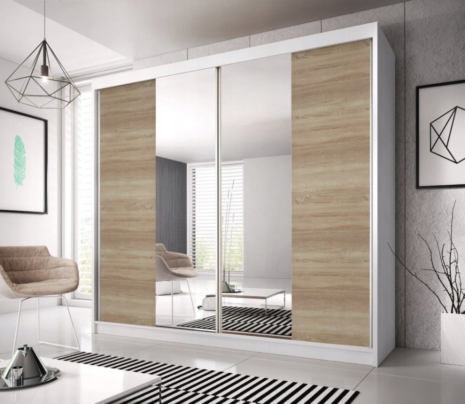 Шкаф-купе Альба Sonoma