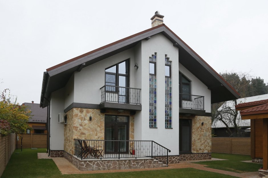 Фасад коттеджа