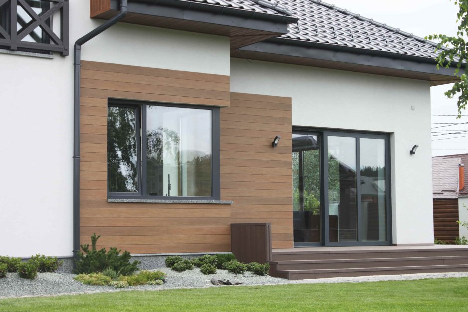 Фасад кедр планкен