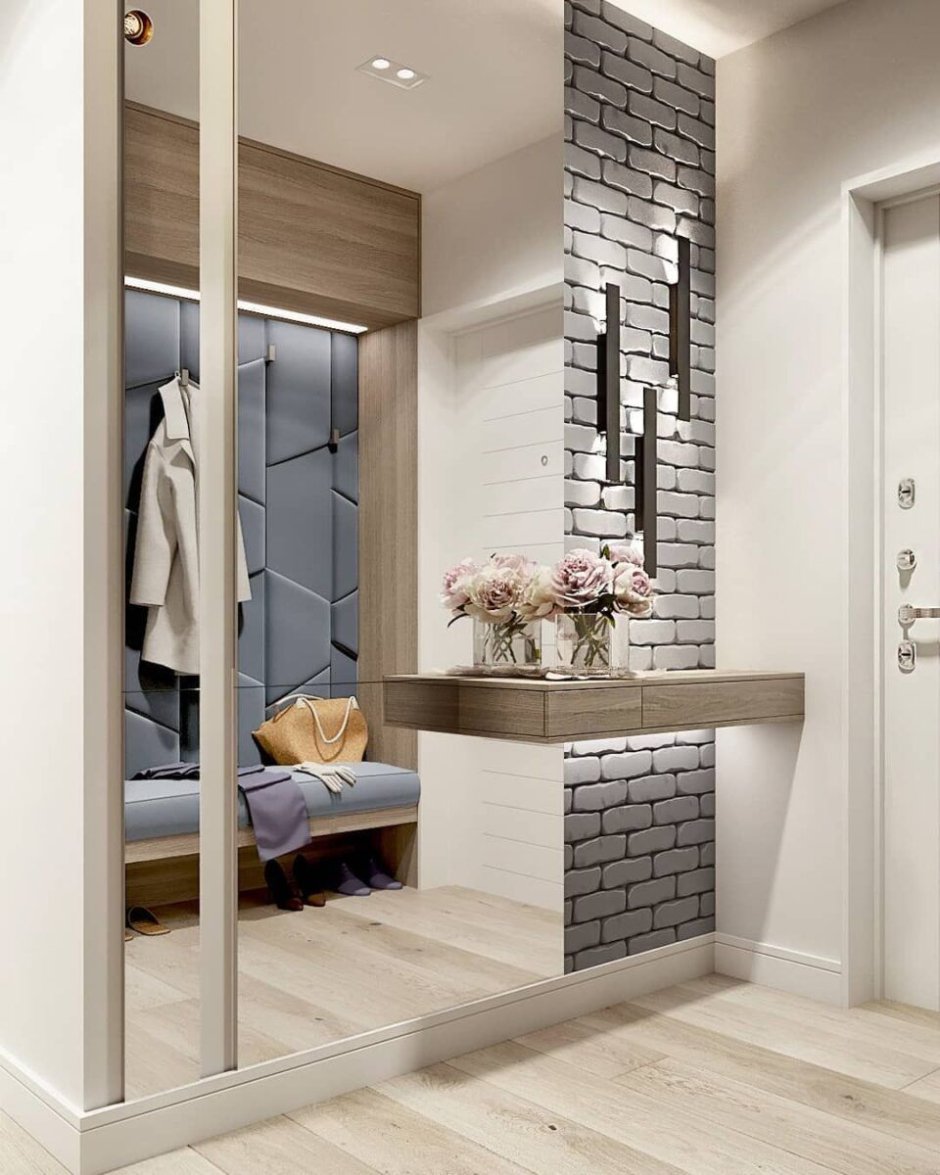 Современный интерьер прихожей