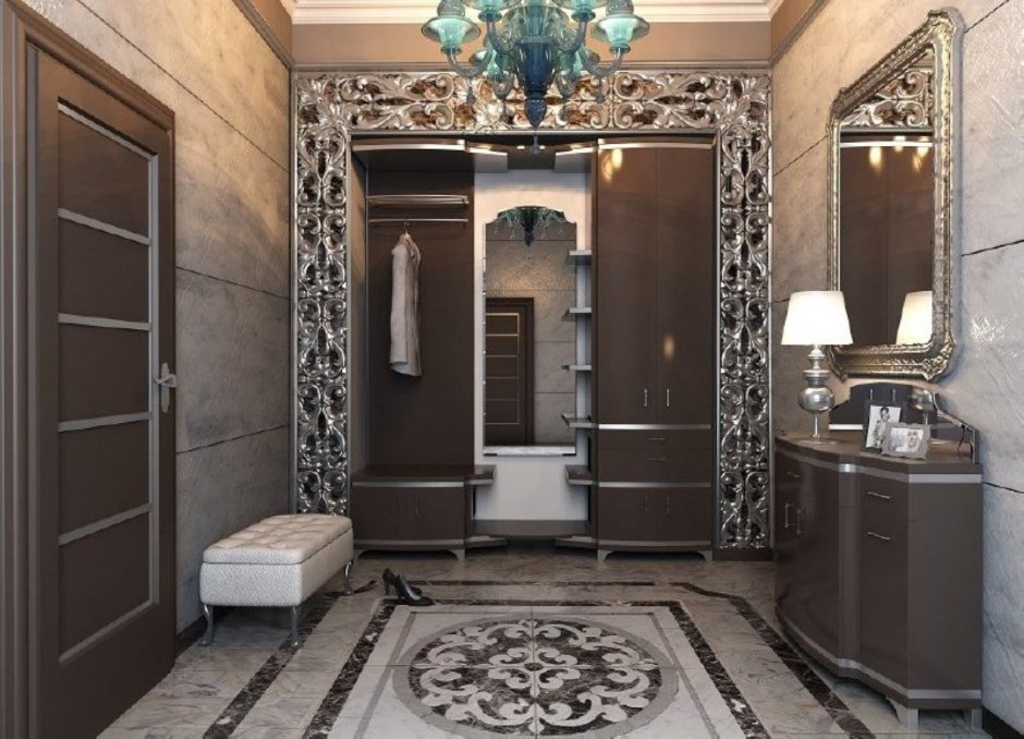 Шкаф-купе в коридоре-прихожей