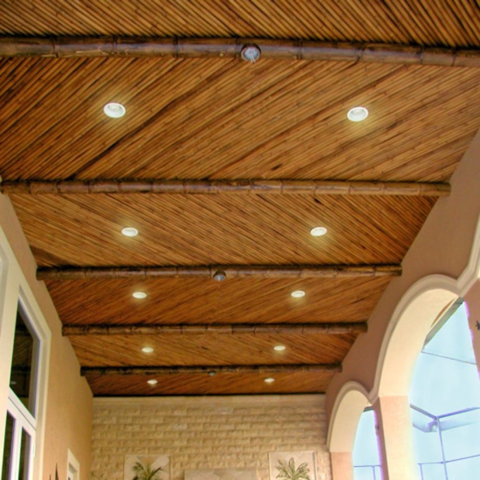 Вагонка на стене