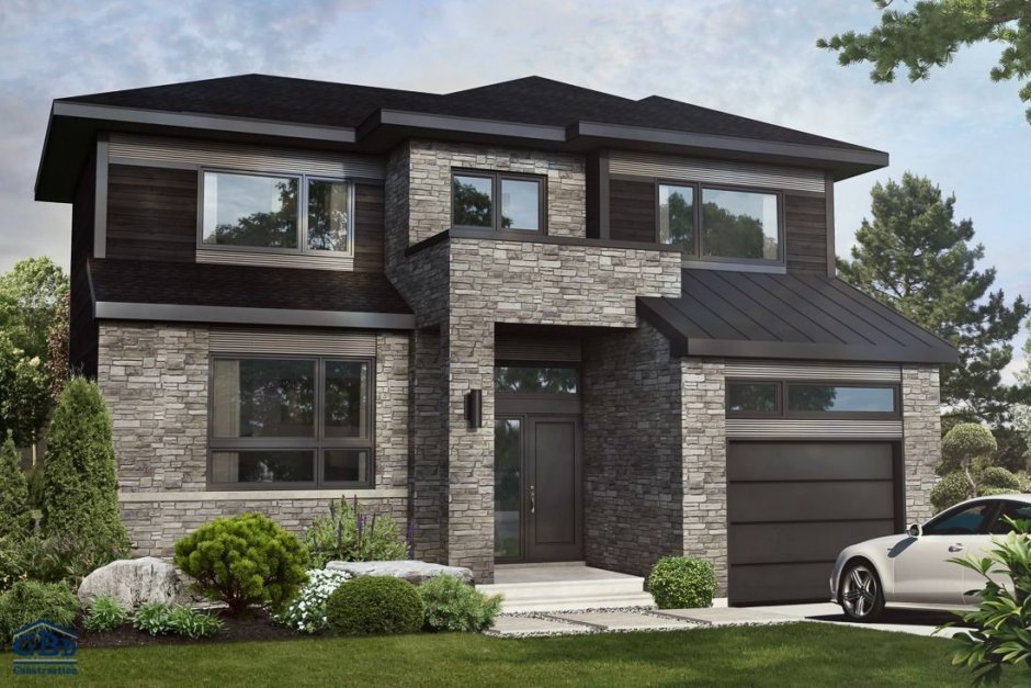 Модные фасады домов 2020