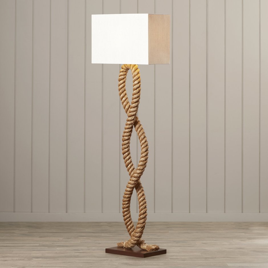 Lamp Wood Rotang Wicker Barrel n2 / лампа плетеная из ротанга "бочка" №2