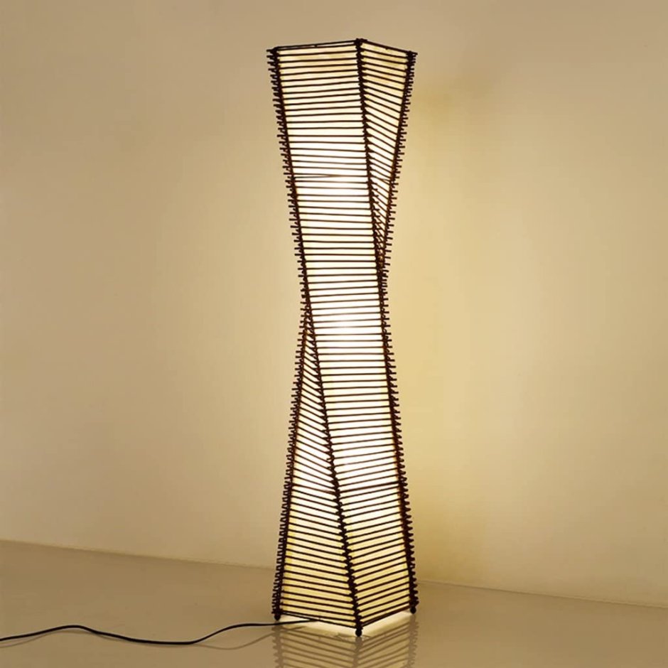 Торшер плетеный