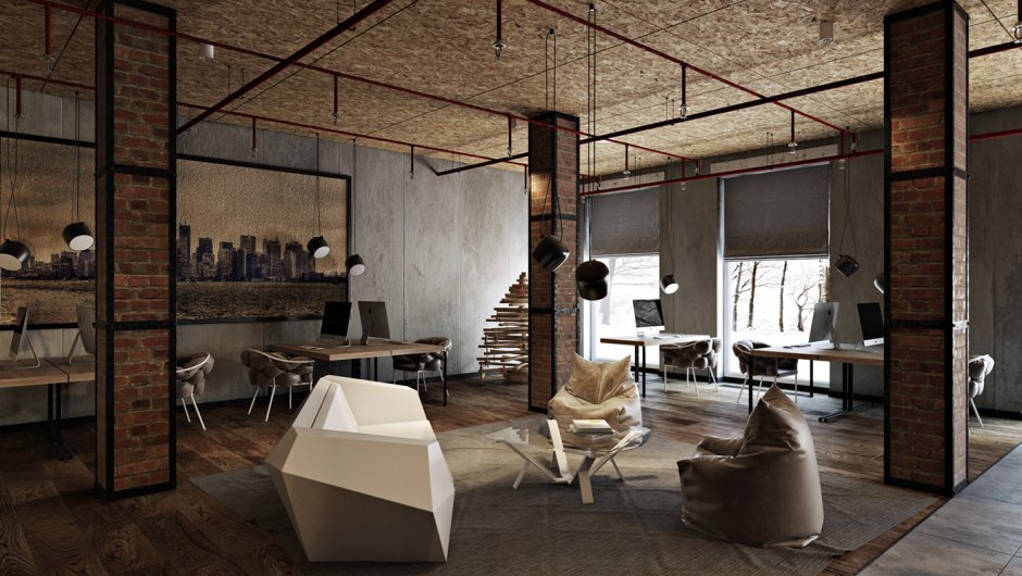 Гостиная в подвале