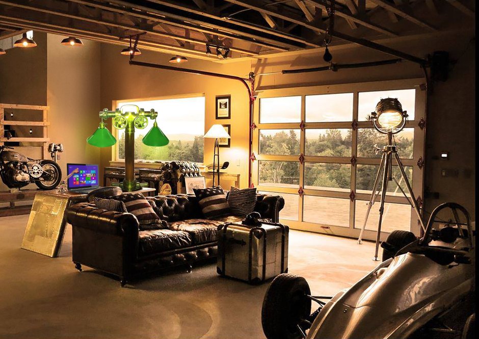 Интерьер клуба в стиле лофт