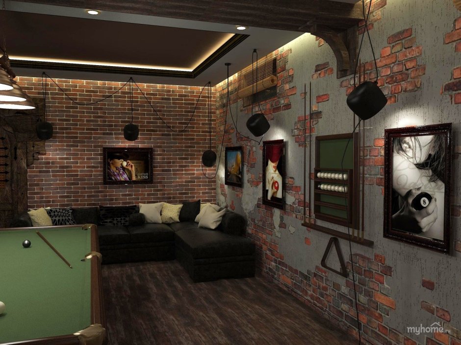 Потолок в цокольном этаже