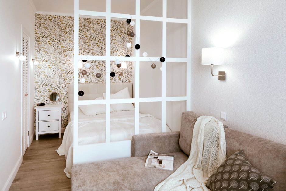 Перегородки для зонирования пространства в комнате