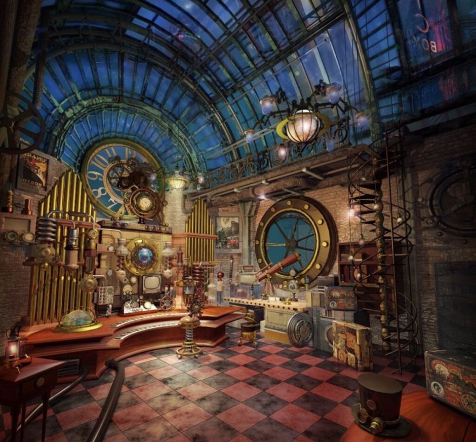 Новый год в стиле стимпанк