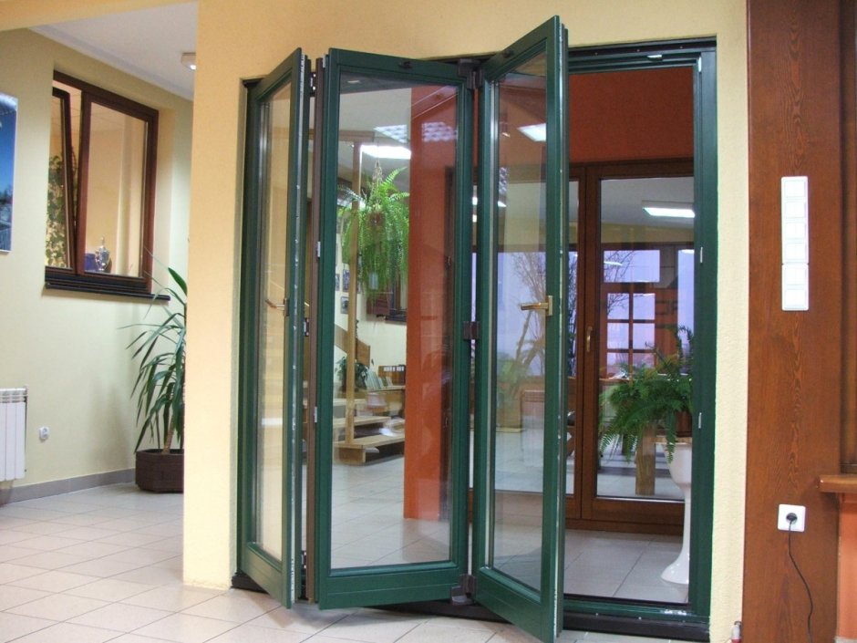 Двери гармошки Шуко