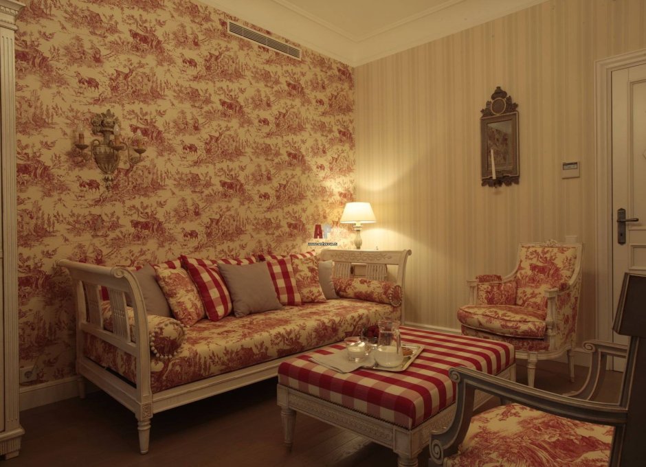 Гобеленовые обои для стен в интерьере