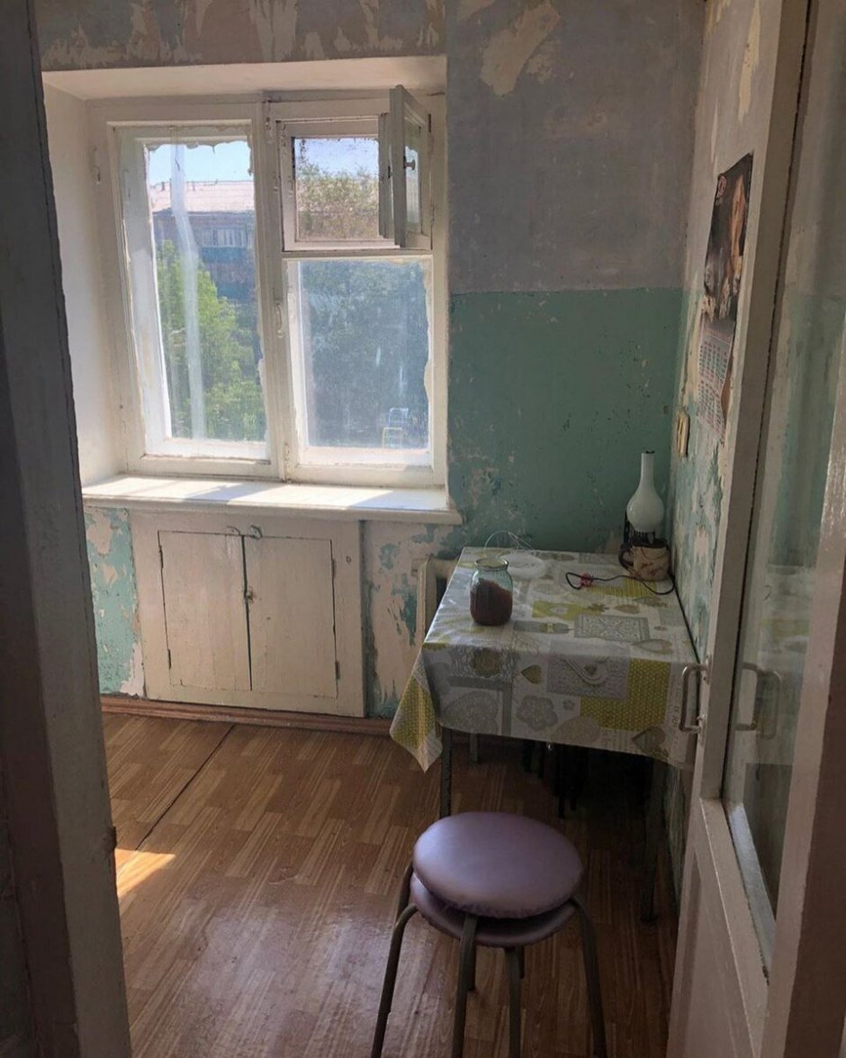 Старые кухни в хрущевках