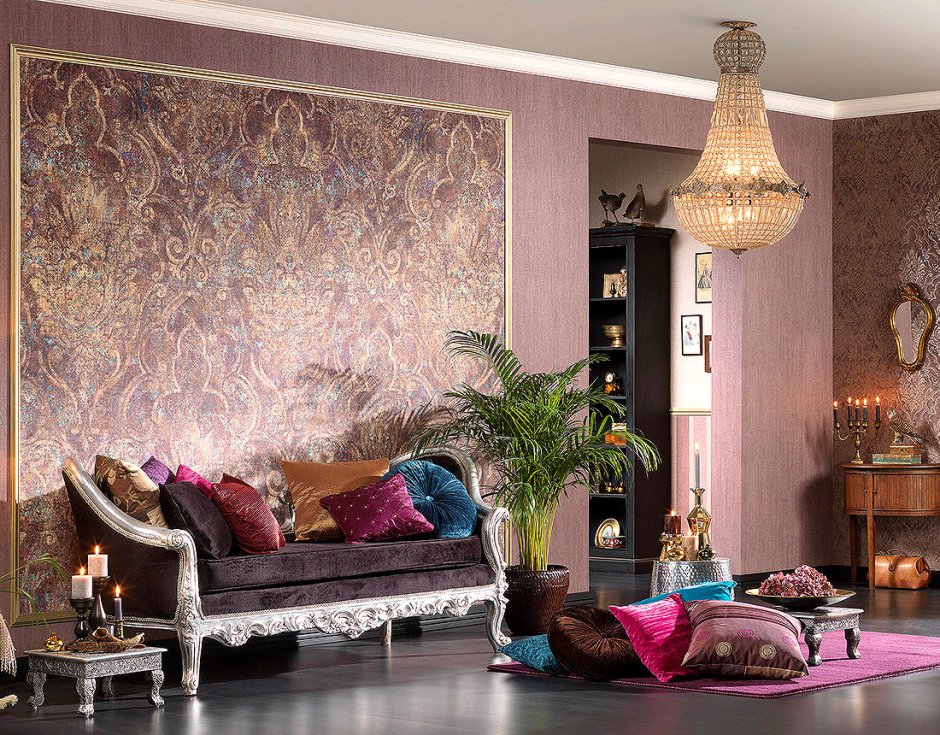 Спальня отделанная вагонкой в стиле Прованс