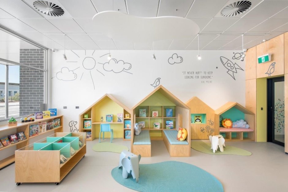 Современный интерьер детского сада