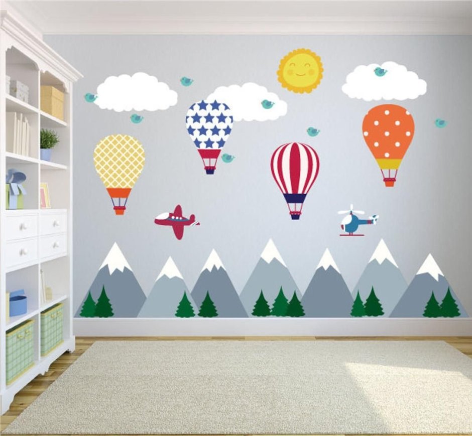 Украшение на стену в детский центр