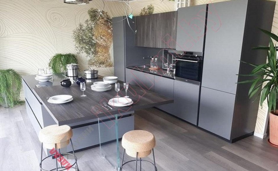 Софт тач фасады на кухню