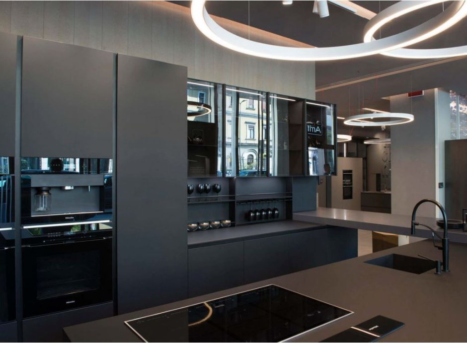 Fenix фасады для кухни